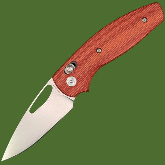 TRM Bulldog Rev B. 3D Autumn Orange Micarta