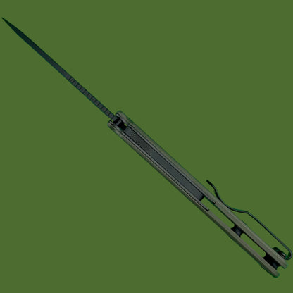 Demko Shark Cub Slicer Shark (Green G-10, DLC Blade)