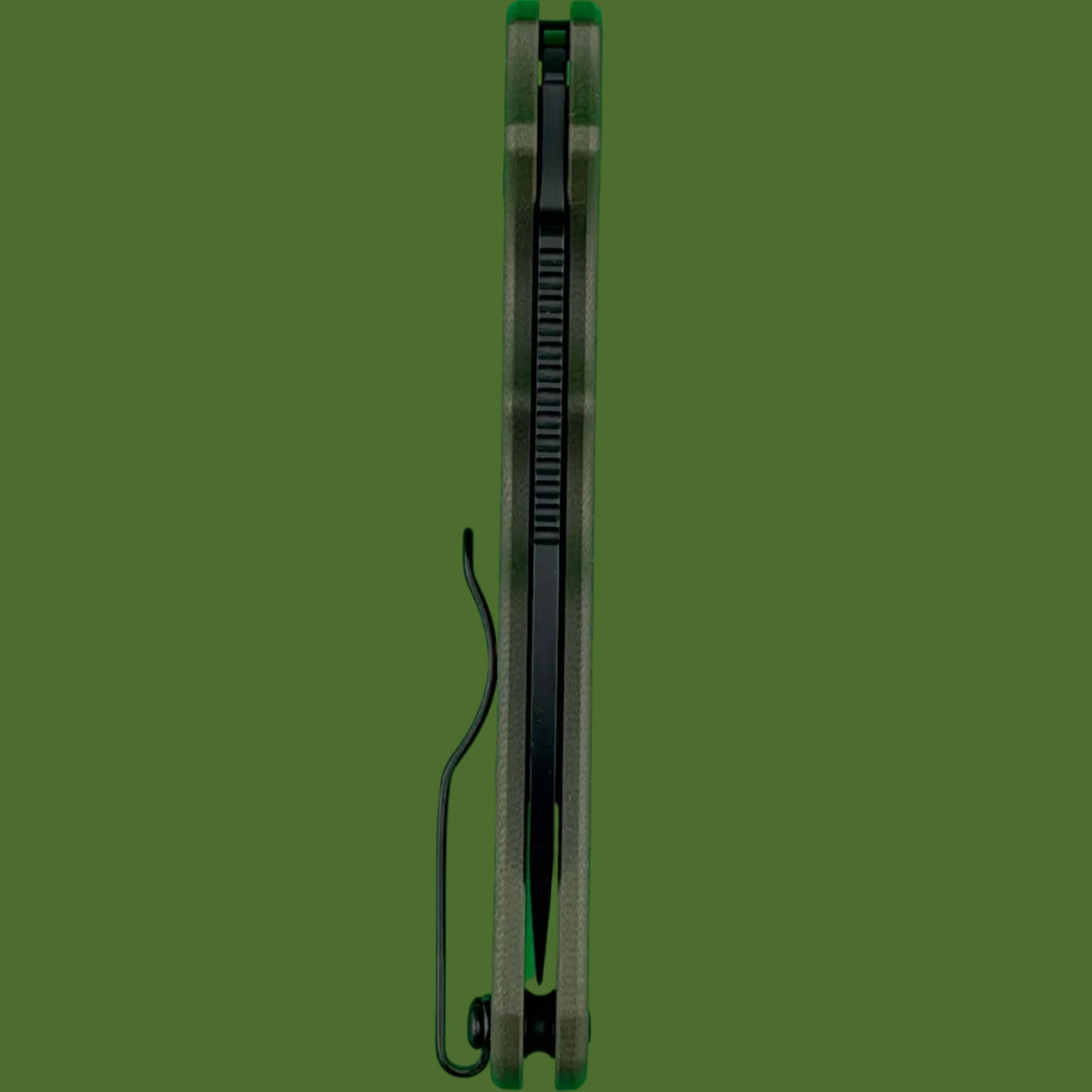 Demko Shark Cub Slicer Shark (Green G-10, DLC Blade)
