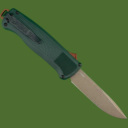 Benchmade Shootout OTF Taiga Green Grivory 5371FE-2601