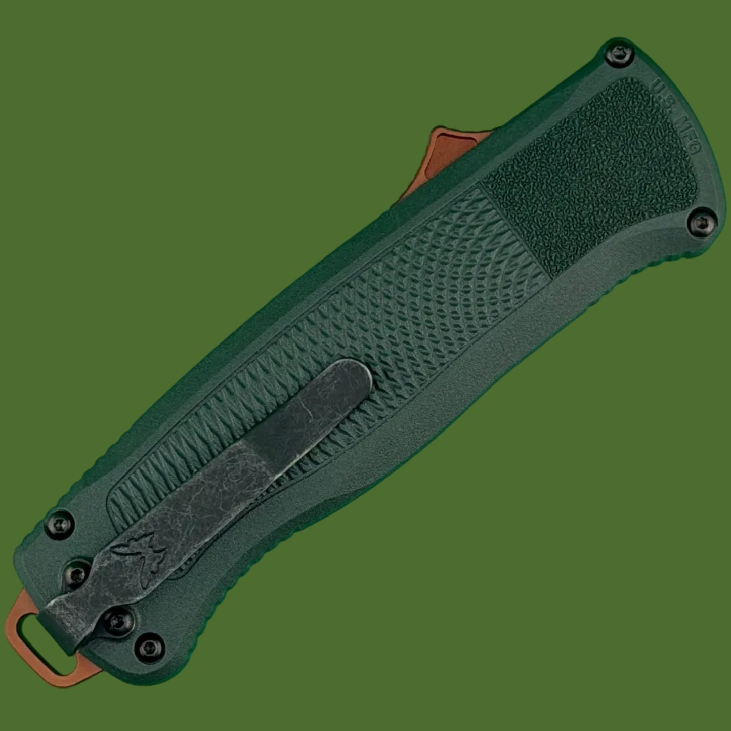 Benchmade Shootout OTF Taiga Green Grivory 5371FE-2601