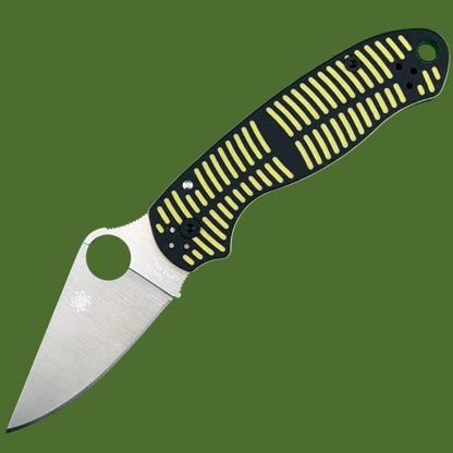Spyderco Para 3 Salt Series Yellow/Black G-10 Magnacut