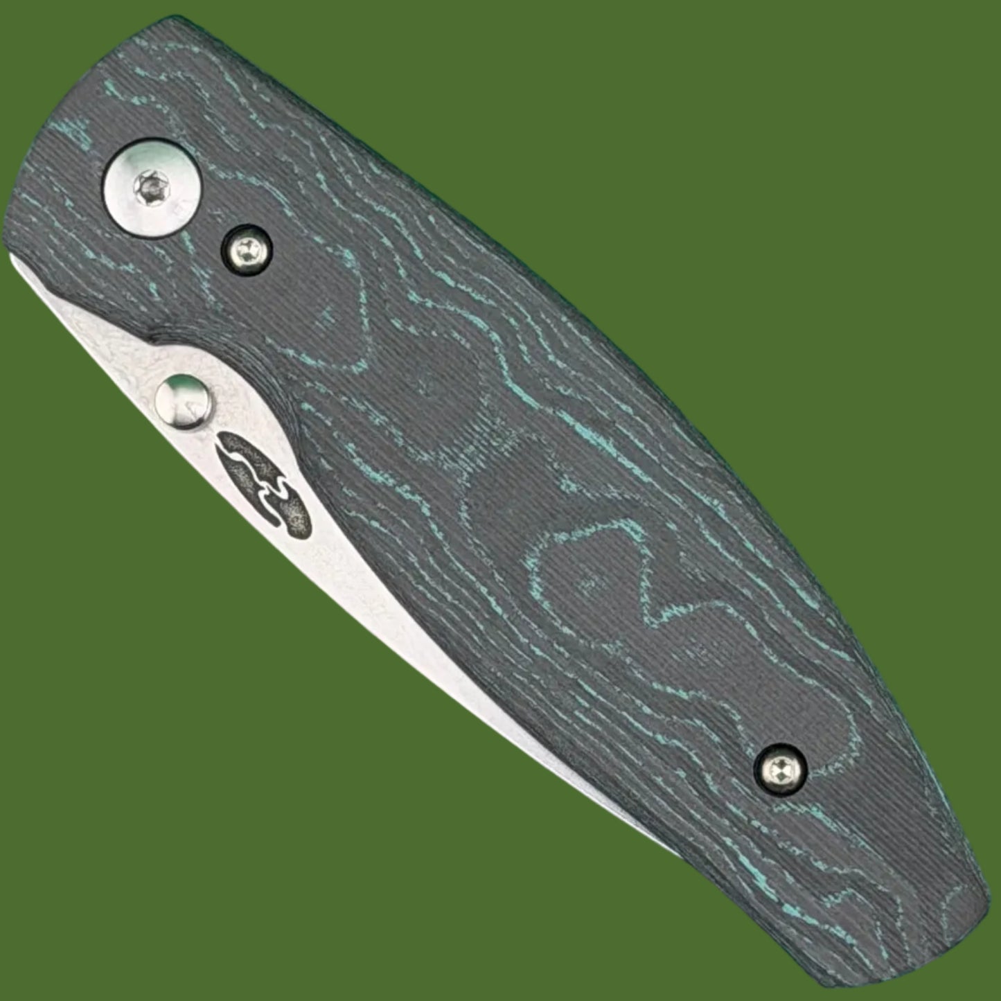 TRM x Springfield EDC Exclusive Neutron 2 3D Brittany Blue CamoCarbon (Magnacut Blade)