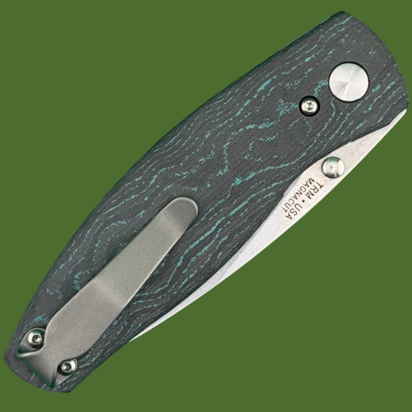 TRM x Springfield EDC Exclusive Neutron 2 3D Brittany Blue CamoCarbon (Magnacut Blade)