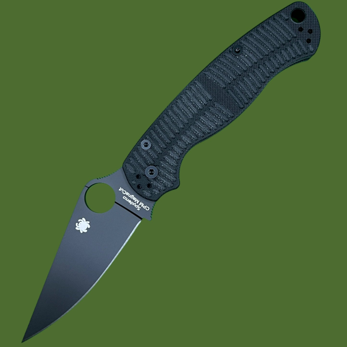 Spyderco Paramilitary 2 Magnacut Salt Black