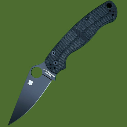 Spyderco Paramilitary 2 Magnacut Salt Black