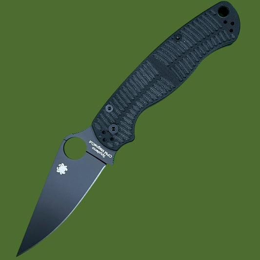 Spyderco Paramilitary 2 Magnacut Salt Black