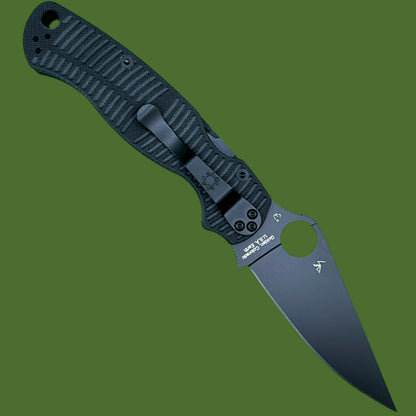 Spyderco Paramilitary 2 Magnacut Salt Black