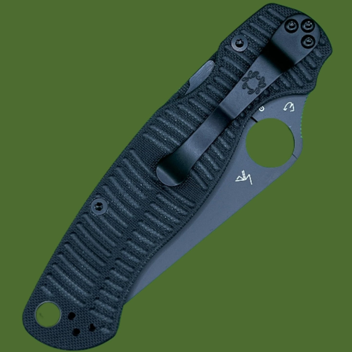 Spyderco Paramilitary 2 Magnacut Salt Black