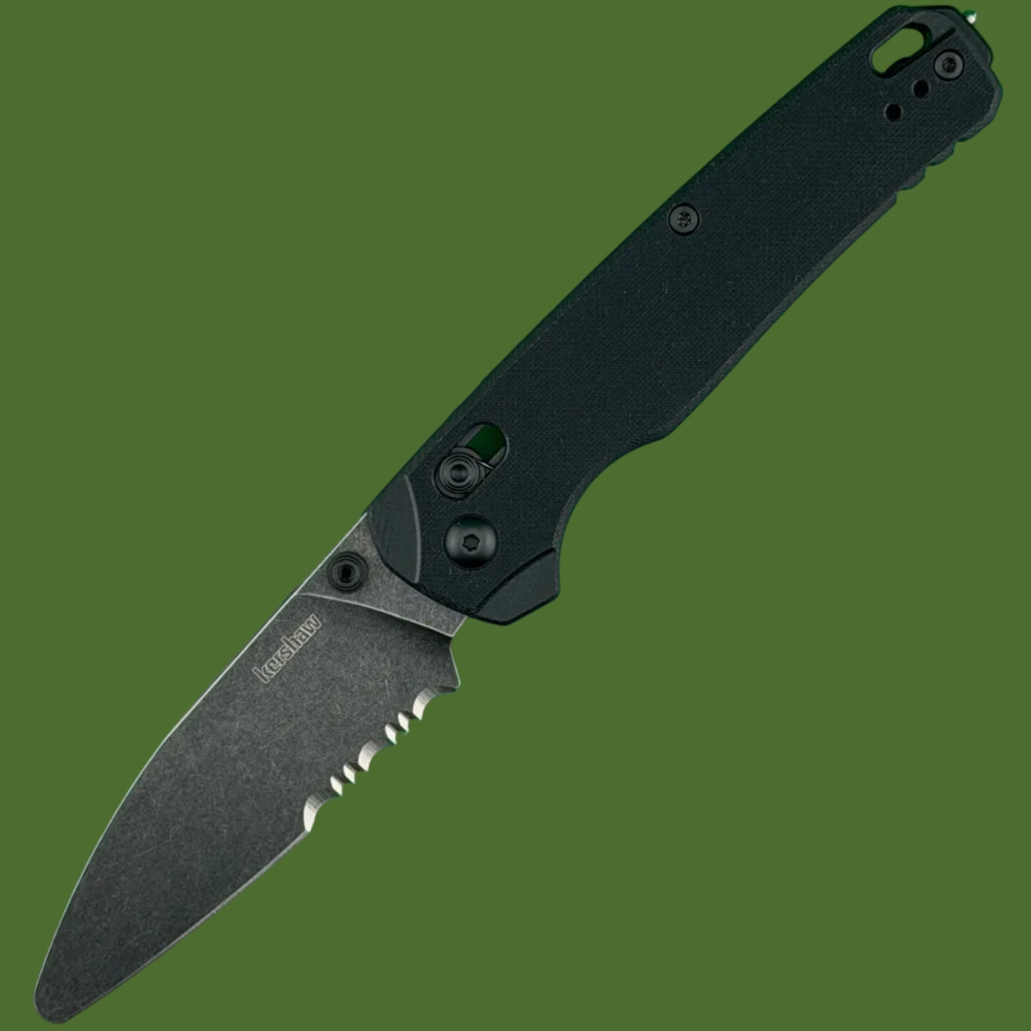 Kershaw Bel Air XL EMT DuraLock Black G-10 6110EMT