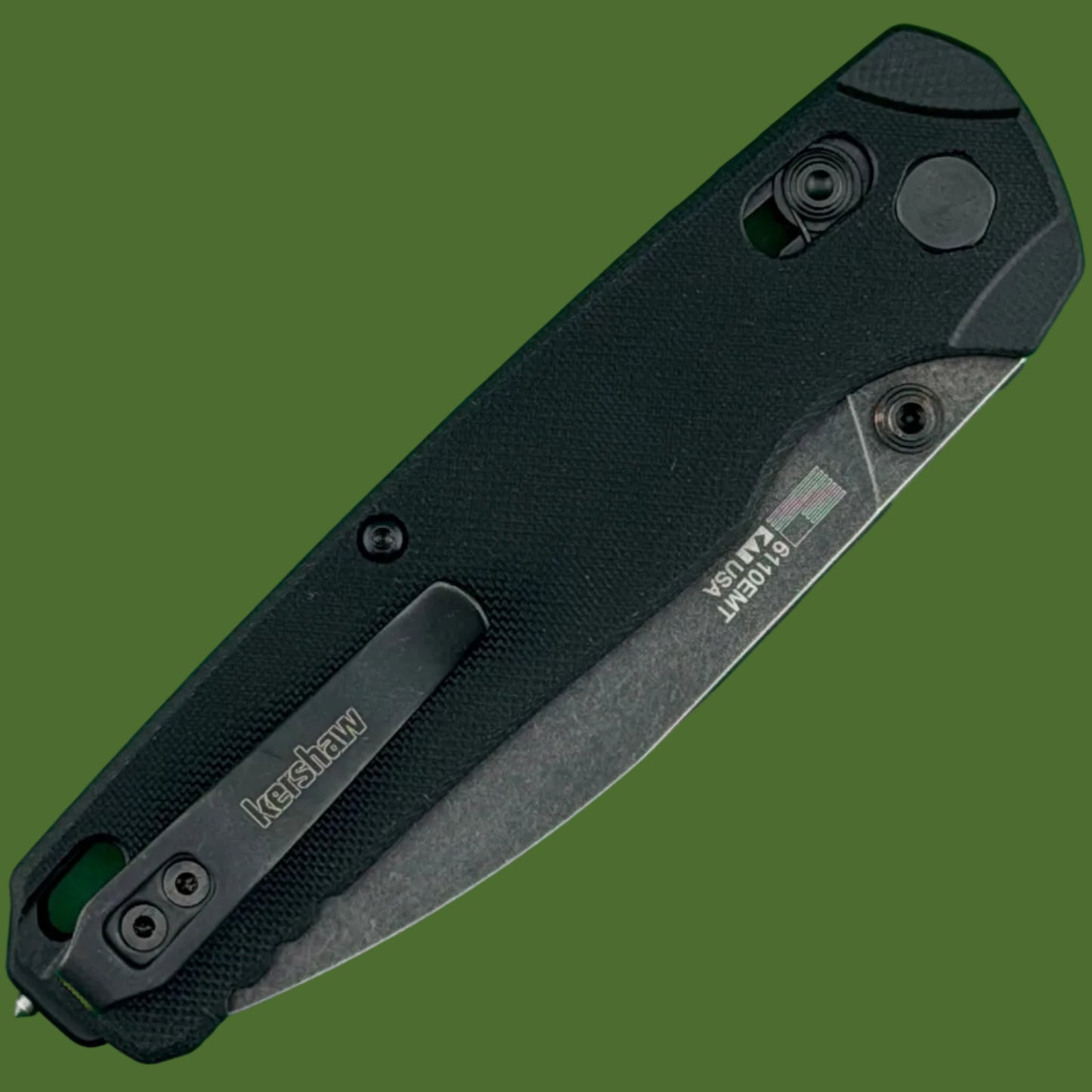 Kershaw Bel Air XL EMT DuraLock Black G-10 6110EMT