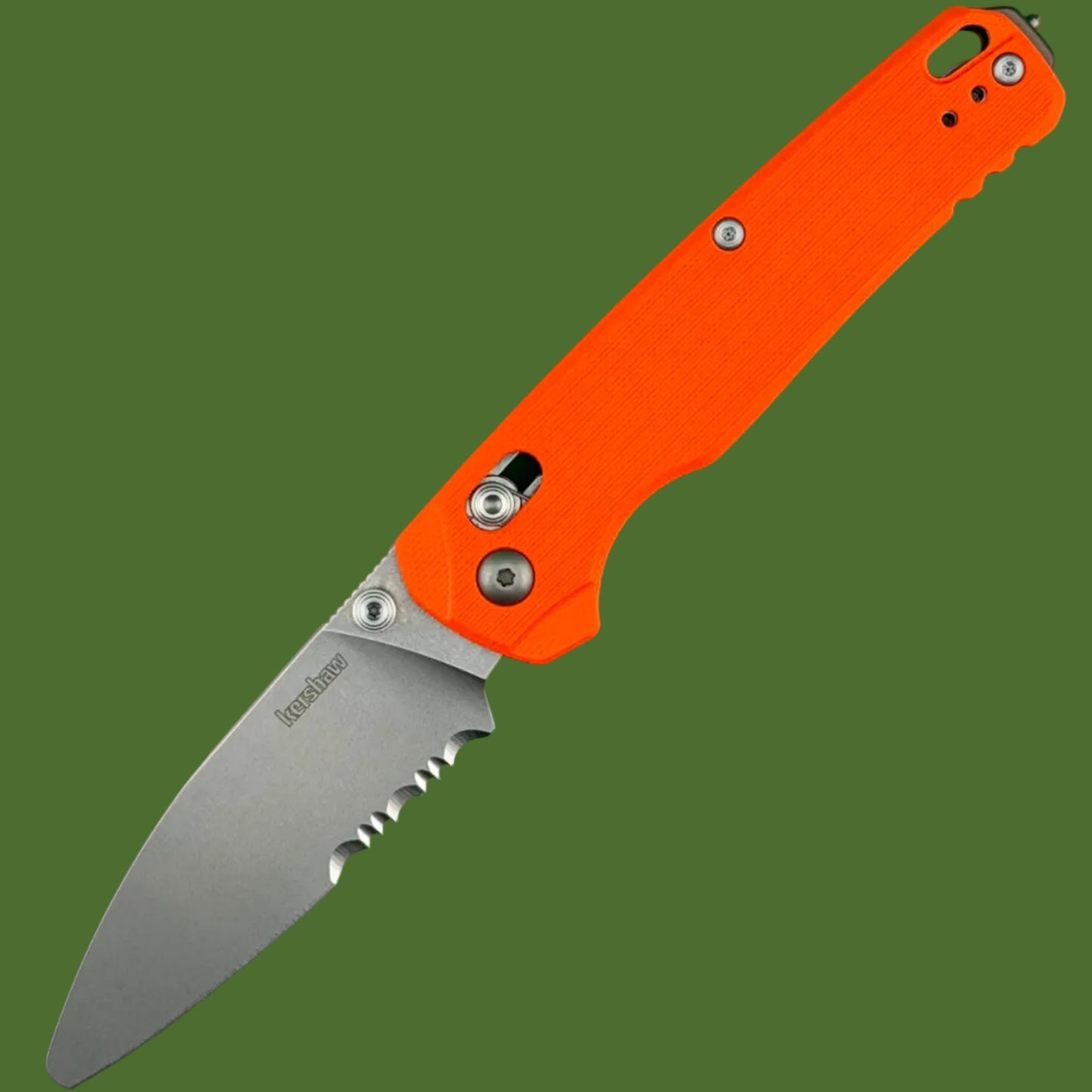 Kershaw Bel Air XL EMT DuraLock Orange G-10 6110EMTOR
