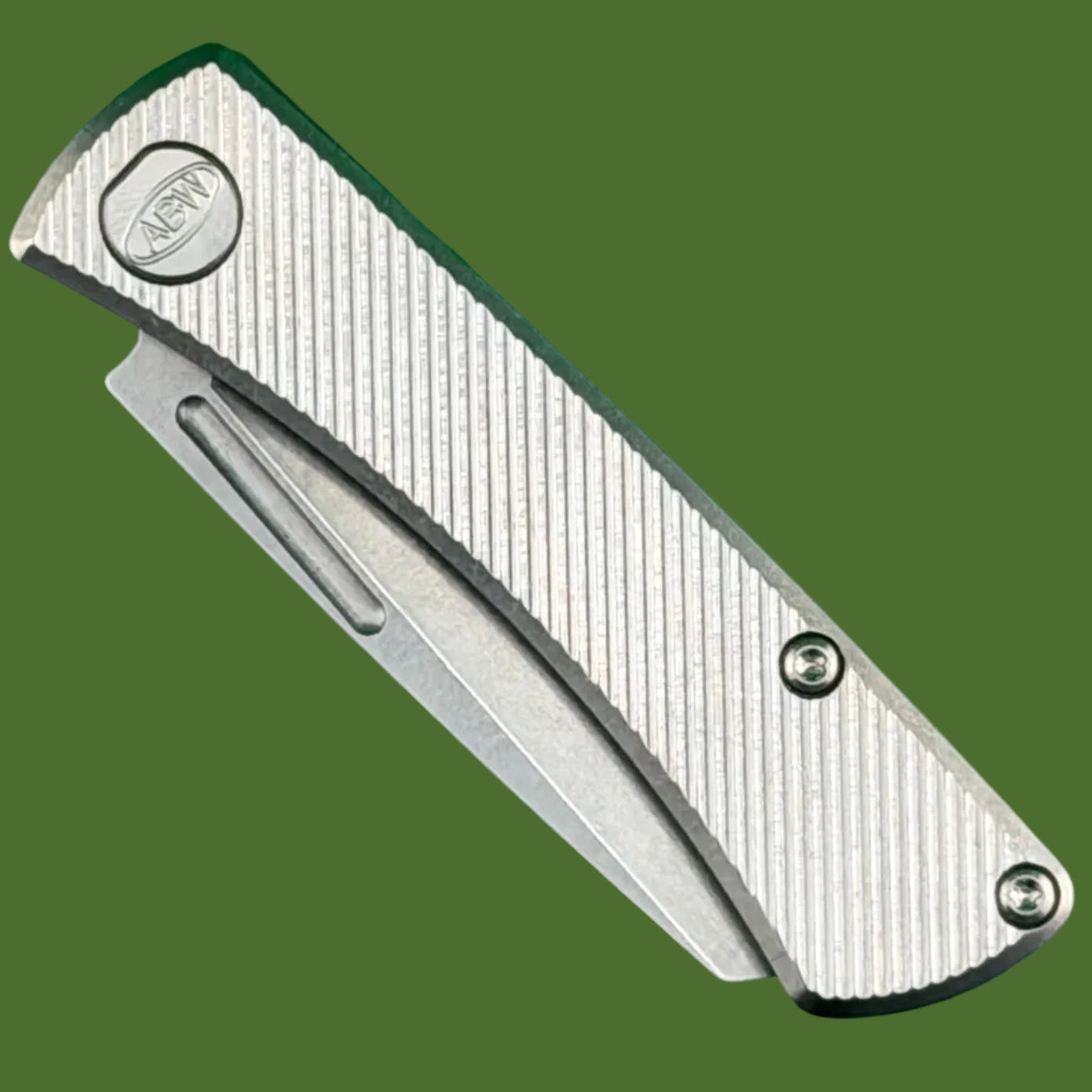 American Blade Works Slip Joint 45 Degree Pattern (Titanium)
