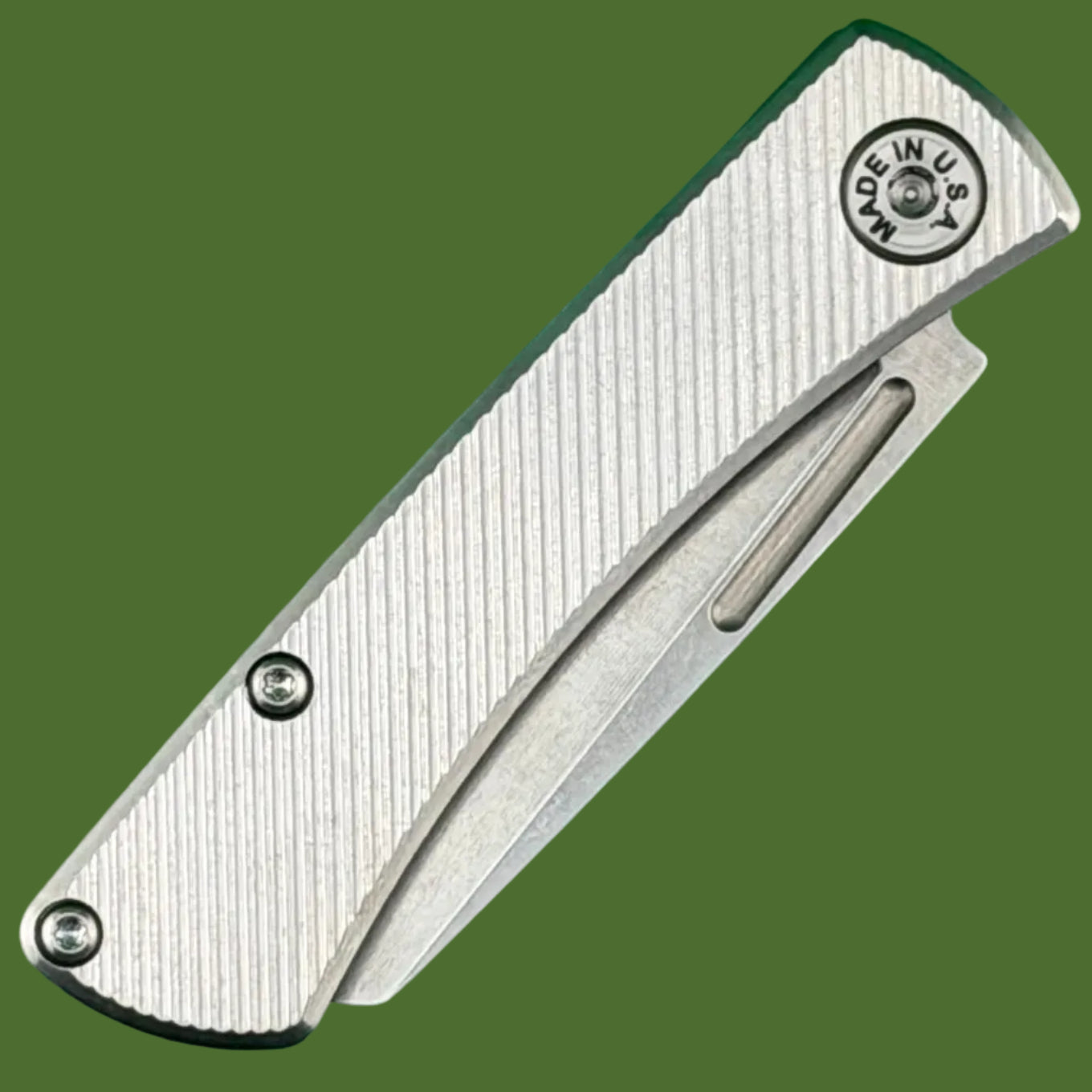 American Blade Works Slip Joint 45 Degree Pattern (Titanium)