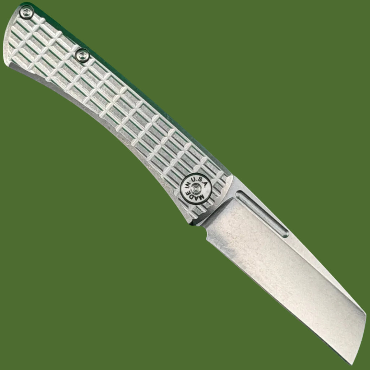 American Blade Works Slip Joint Frag Pattern (Titanium)