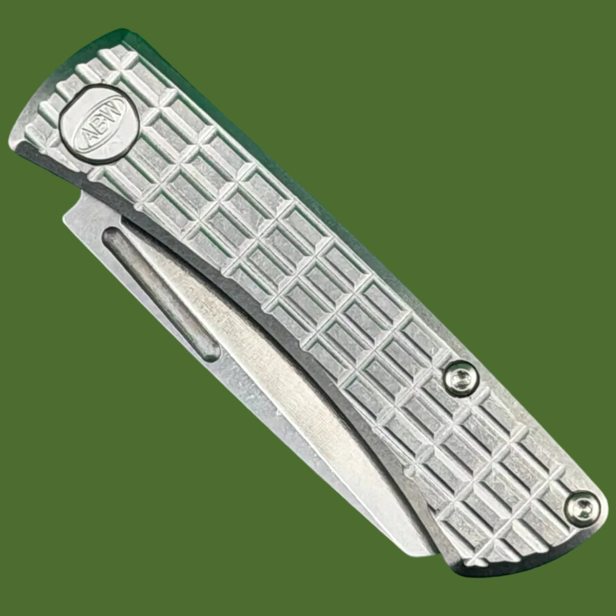 American Blade Works Slip Joint Frag Pattern (Titanium)