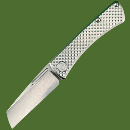 American Blade Works Slip Joint Diamond Pattern (Titanium)
