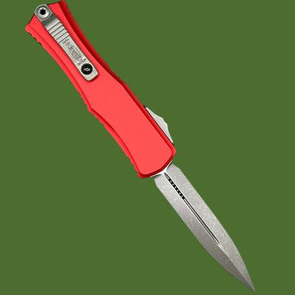 Microtech Hera II Mini D/E Red Apocalyptic Standard 1702M-10APRD