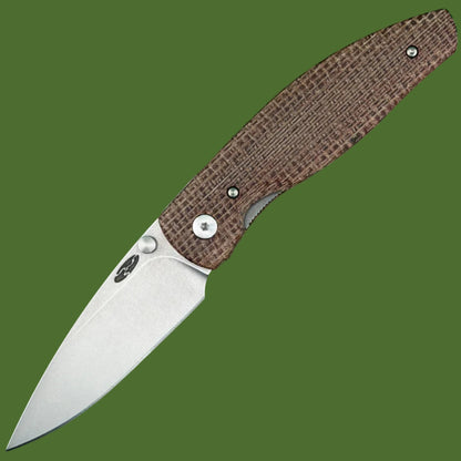 TRM Atom Magnacut 3D Burlap Micarta