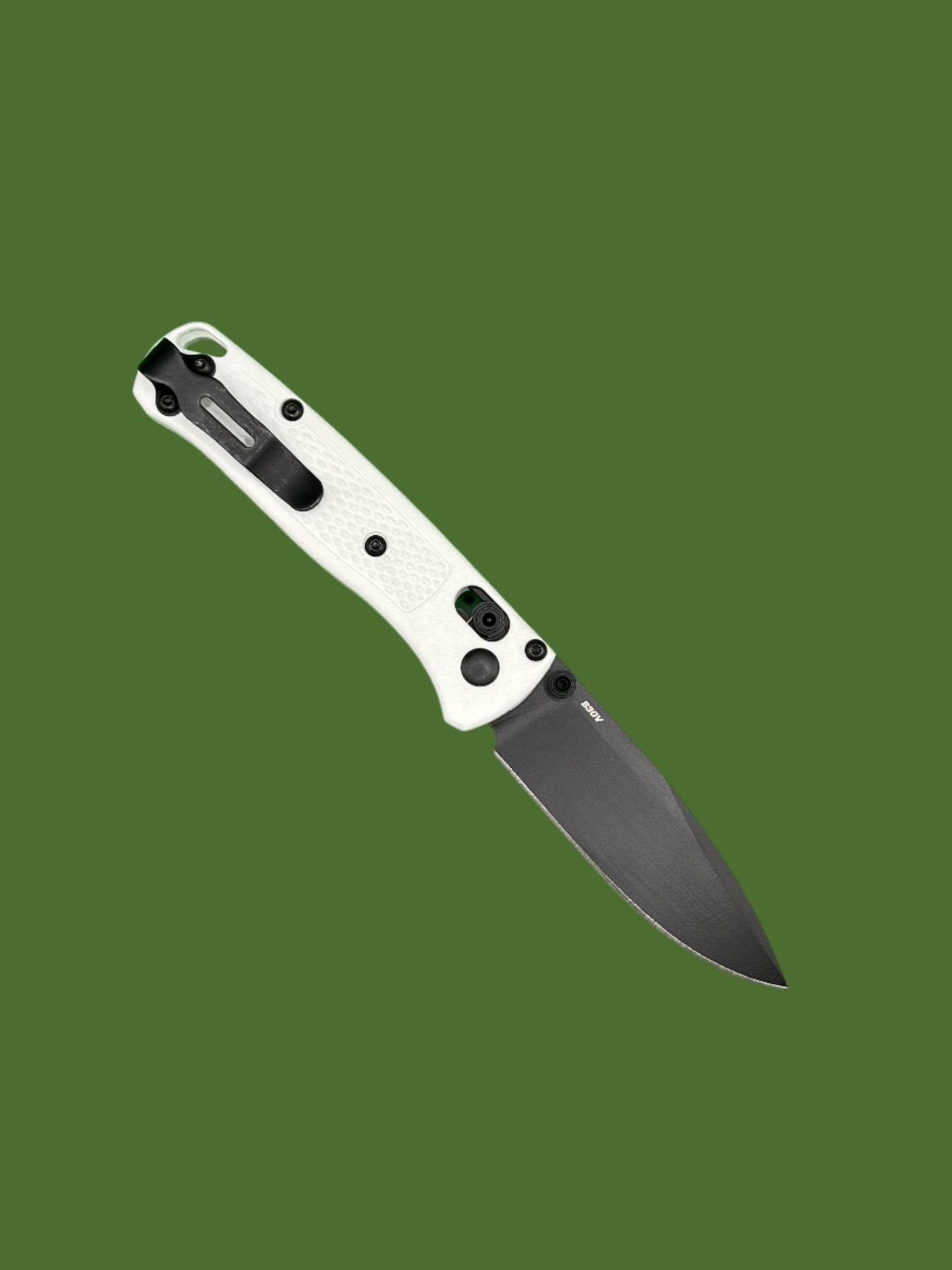 Benchmade Mini-Bugout 533BK-1 “Storm Trooper” (Black/White)