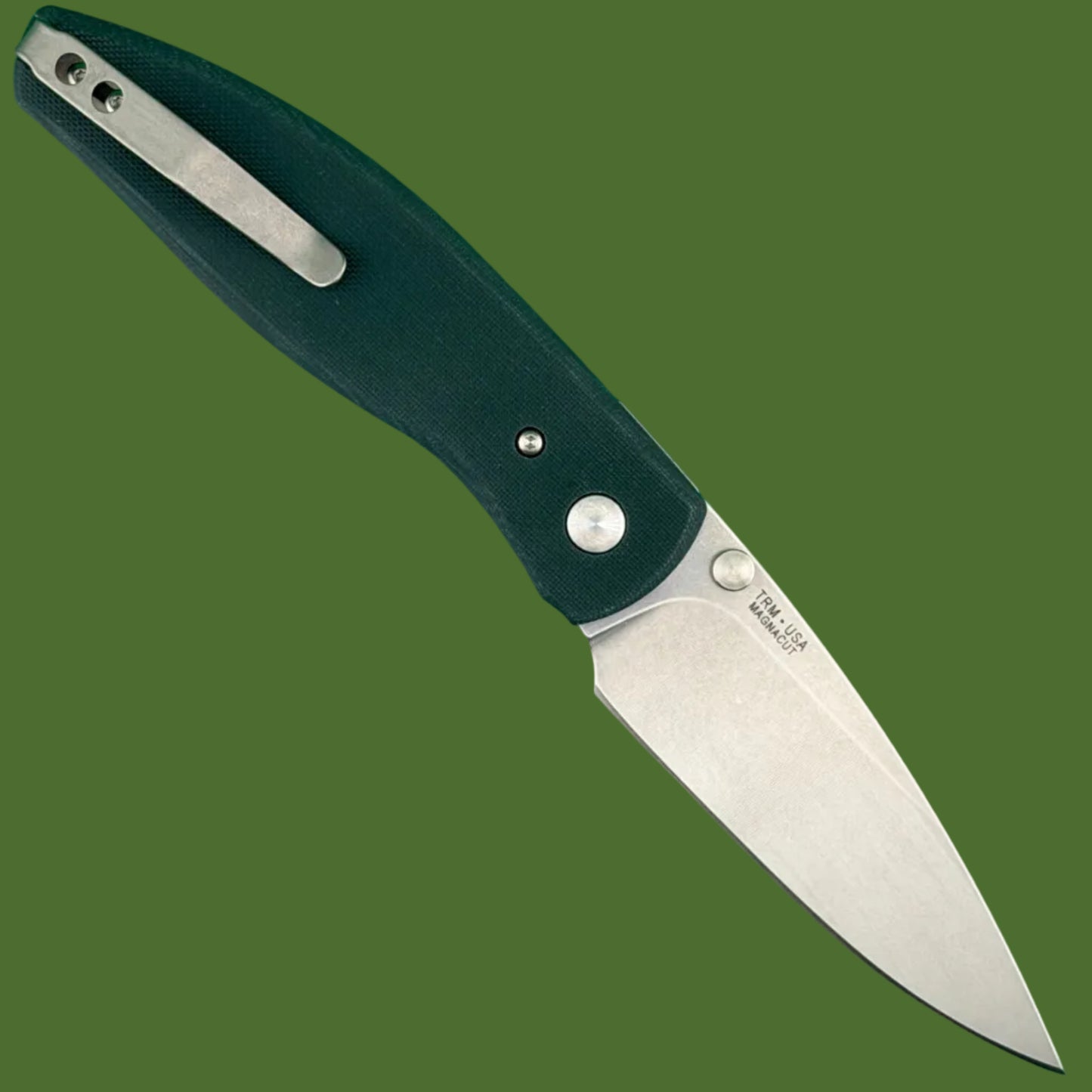 TRM Atom Magnacut Flat Forest Green G-10