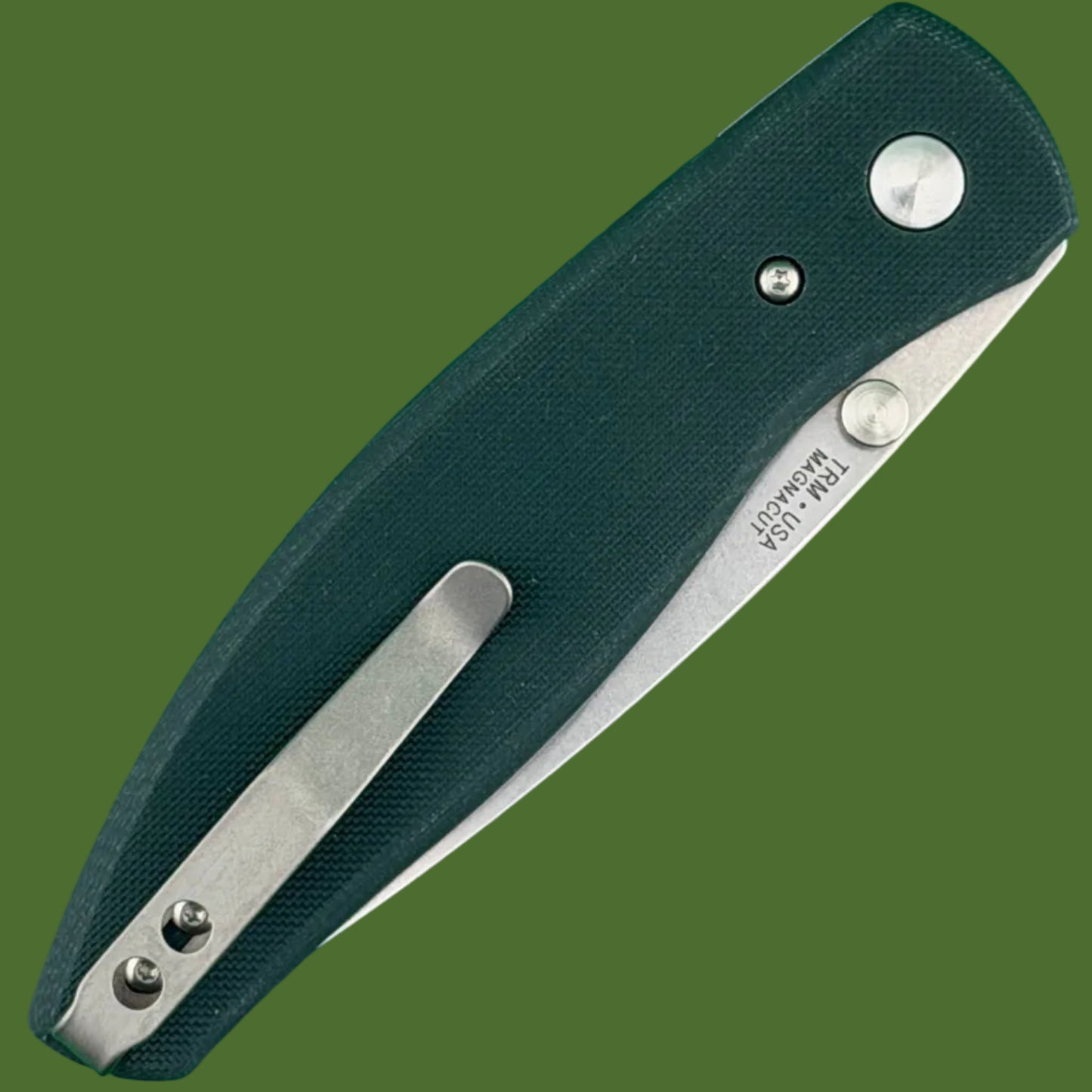 TRM Atom Magnacut Flat Forest Green G-10