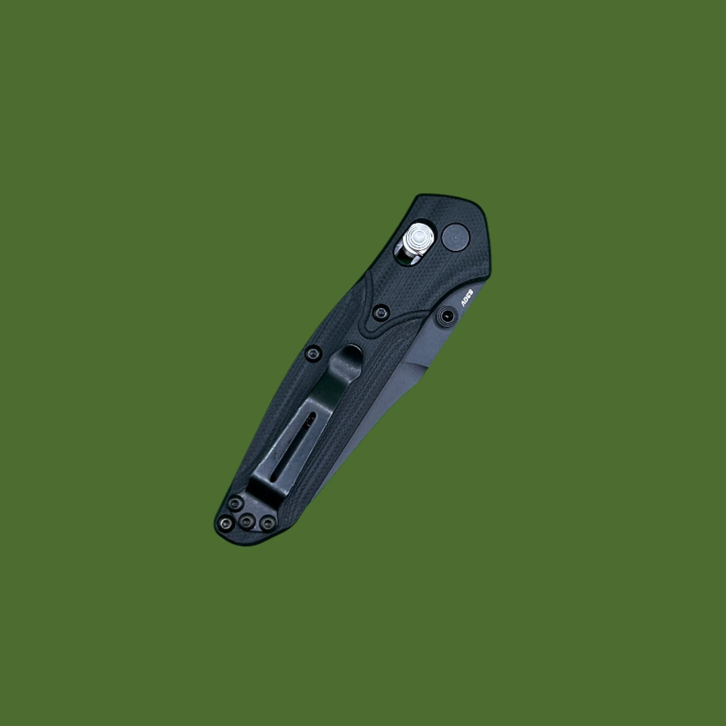 Benchmade Mini Osborne 945-BK1 (Black and Blue G-10)