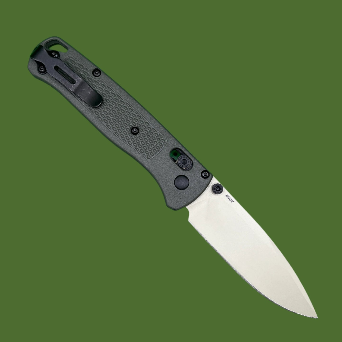 Benchmade Bugout 535TN-11 (Olive Handle, Tan Blade)