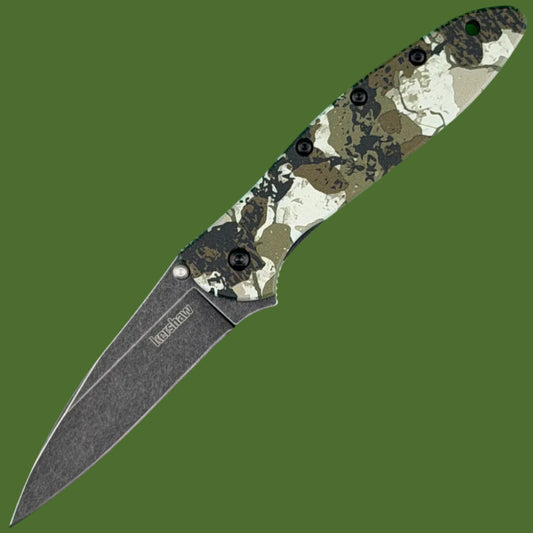 Kershaw Leek SpeedSafe Assisted Opening Kings Camo Aluminum 1660KC