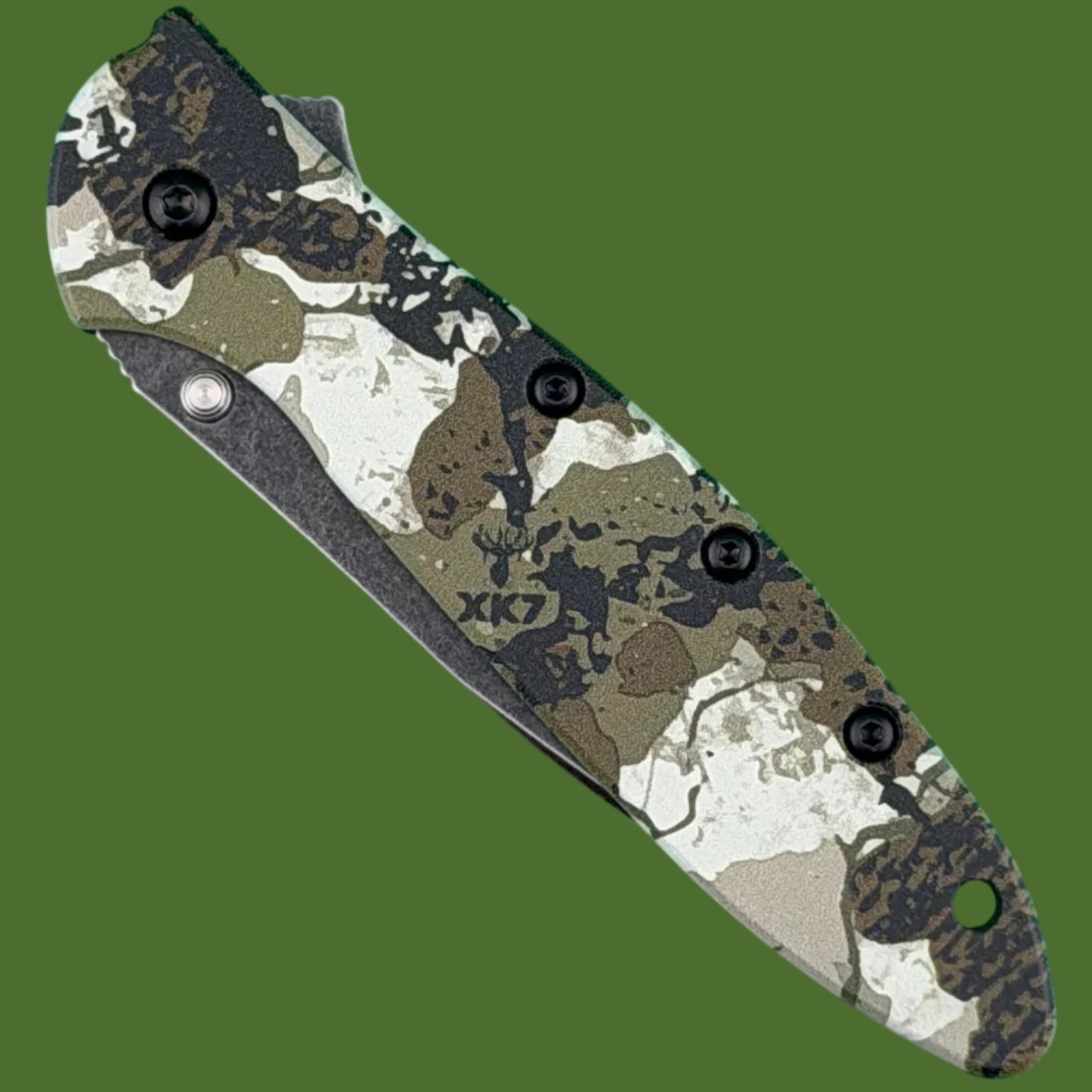 Kershaw Leek SpeedSafe Assisted Opening Kings Camo Aluminum 1660KC