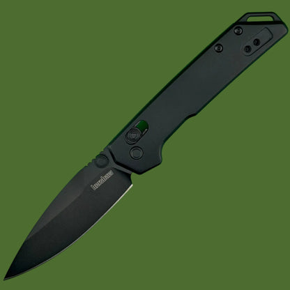 Kershaw Mini Iridium DuraLock Ice Black Aluminum 2051BLK