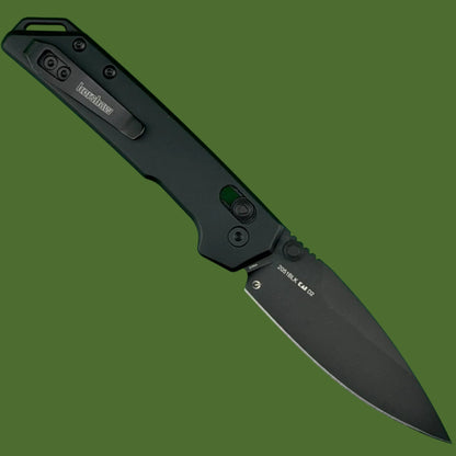 Kershaw Mini Iridium DuraLock Ice Black Aluminum 2051BLK