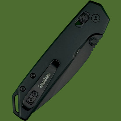 Kershaw Mini Iridium DuraLock Ice Black Aluminum 2051BLK