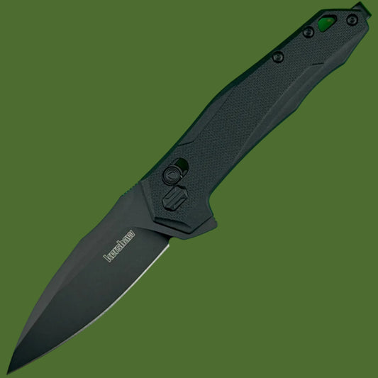 Kershaw Monitor DuraLock Flipper Black G-10 2041