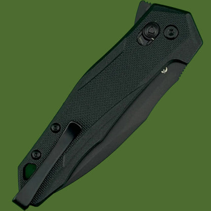 Kershaw Monitor DuraLock Flipper Black G-10 2041
