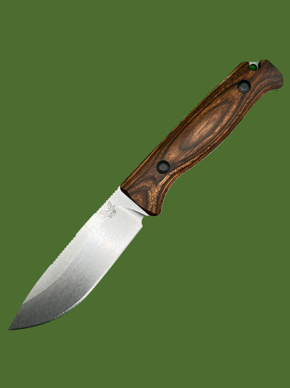 Benchmade Hunt Saddle Mountain Skinner Fixed Blade Wood