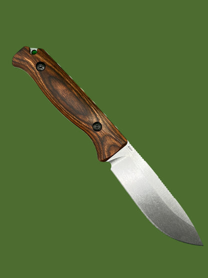 Benchmade Hunt Saddle Mountain Skinner Fixed Blade Wood