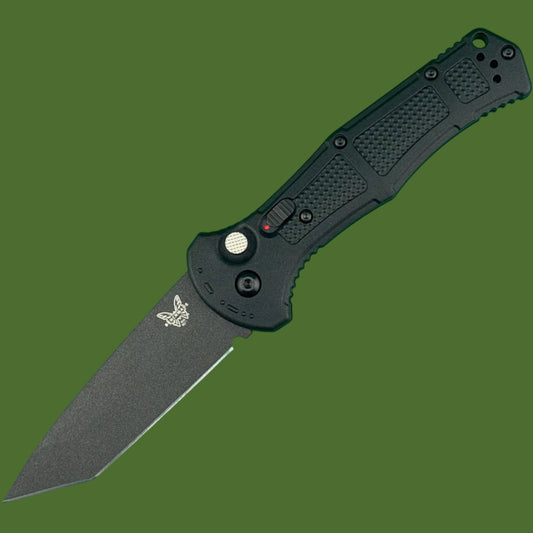 Benchmade Claymore Auto Tanto Black 9570BK