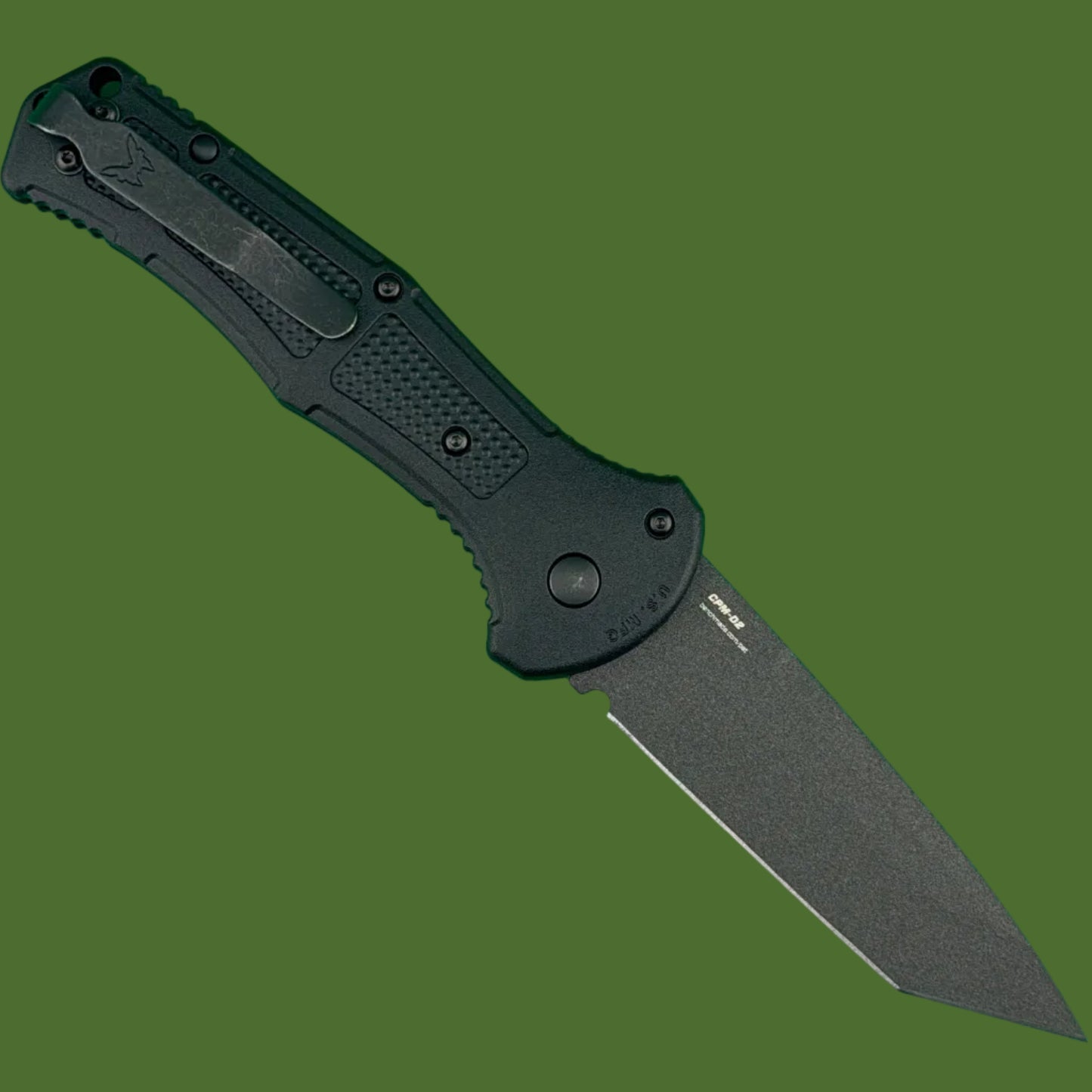 Benchmade Claymore Auto Tanto Black 9570BK