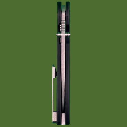 American Blade Works Model 1 Flipper+Thumb Stud (Black Aluminum)