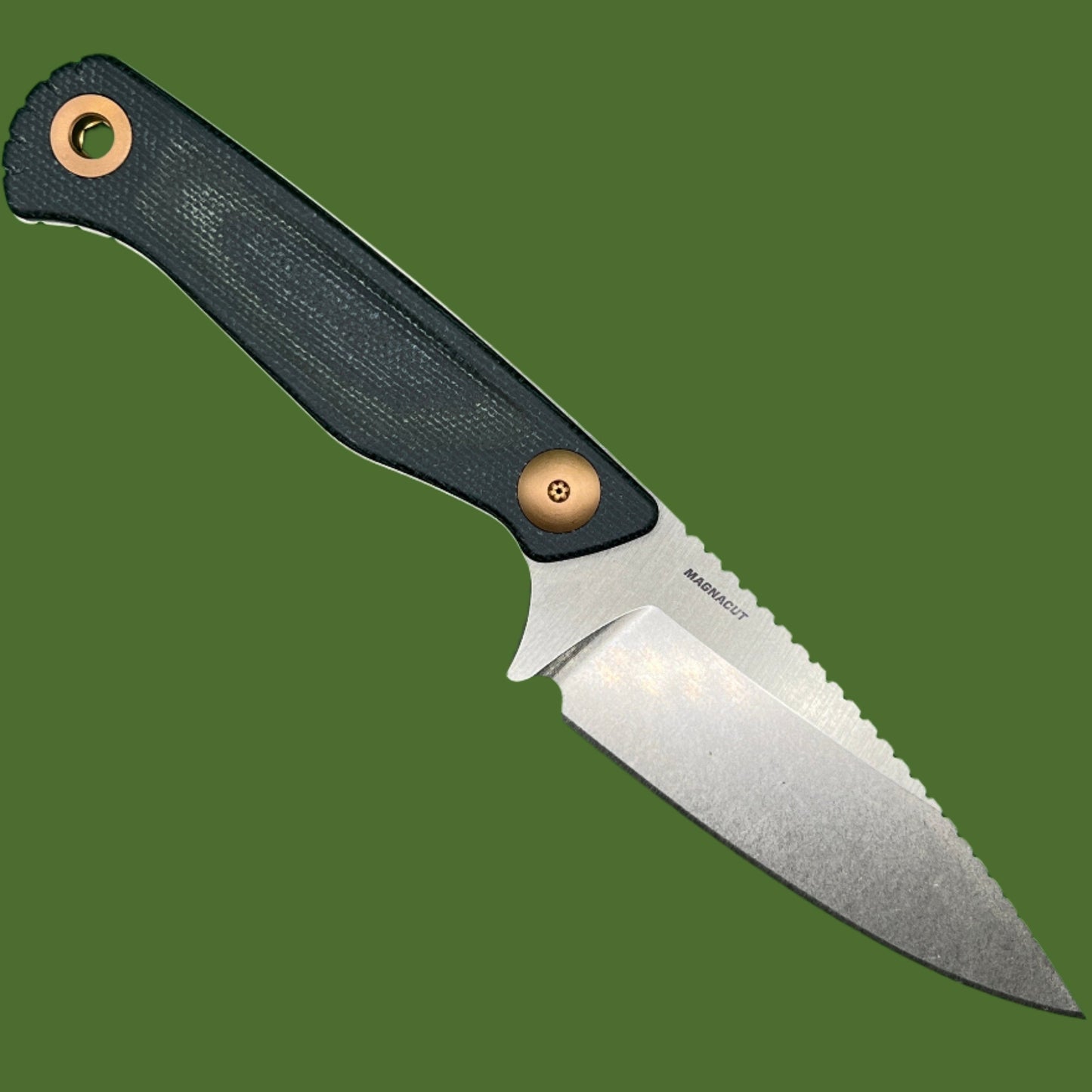 Benchmade Dacian Fixed Blade (Stonewashed Blade, Denim Micarta Handle) 203-04