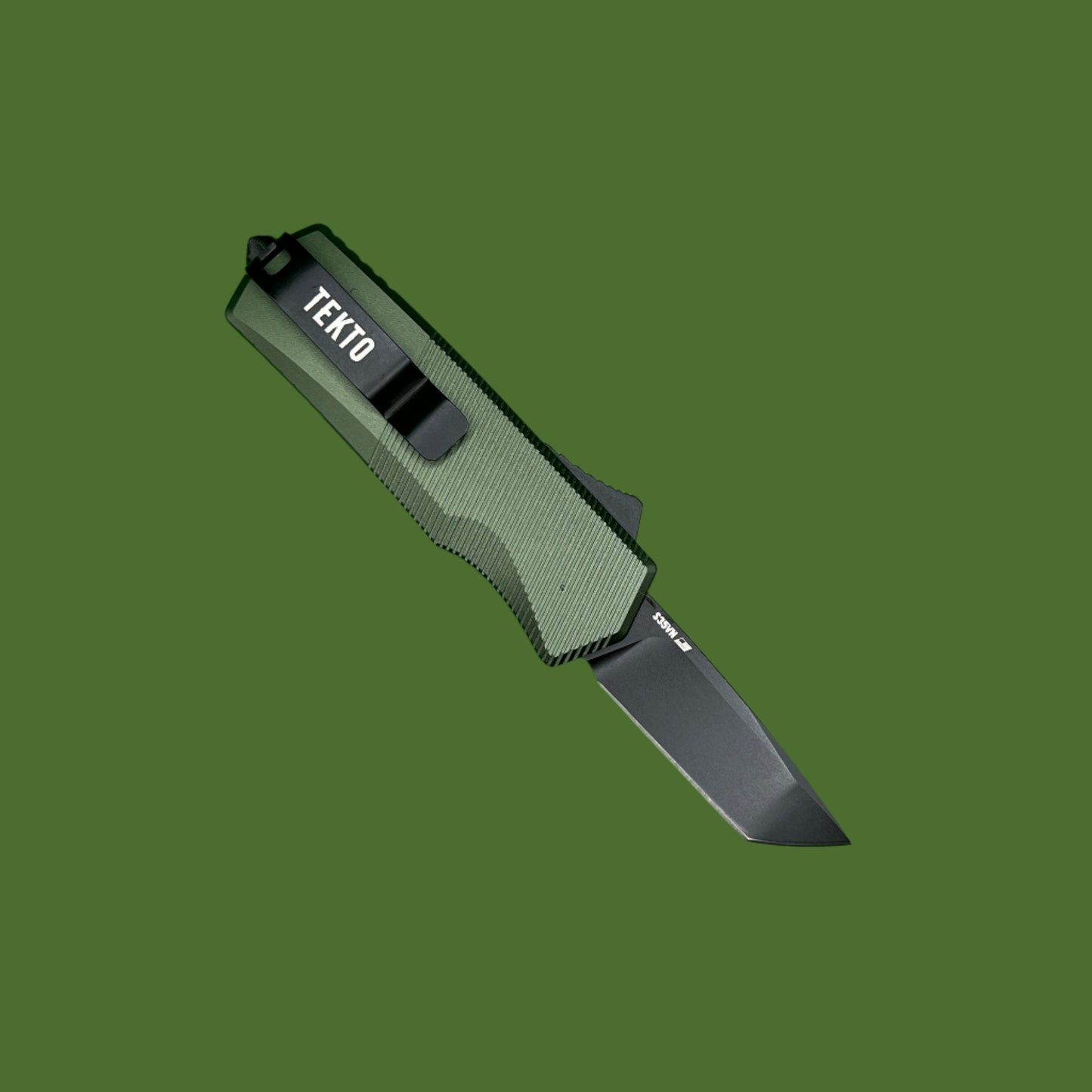 Tekto A5 Spry Mini Tanto OTF (OD Green)