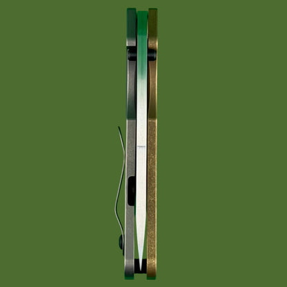 North Mountain Blades BBNM Dwyer Bronze Frame Lock Bowie 2521-CU