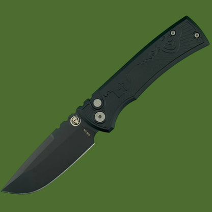 Chaves Redencion 229 Auto Black Key Milled Drop Point (DLC)