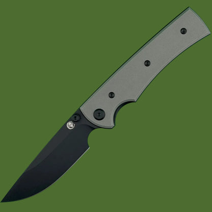 Chaves Blue Label Liberation 229 Drop Point Grey G-10 (Black Blade)