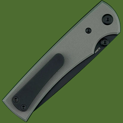Chaves Blue Label Liberation 229 Drop Point Grey G-10 (Black Blade)