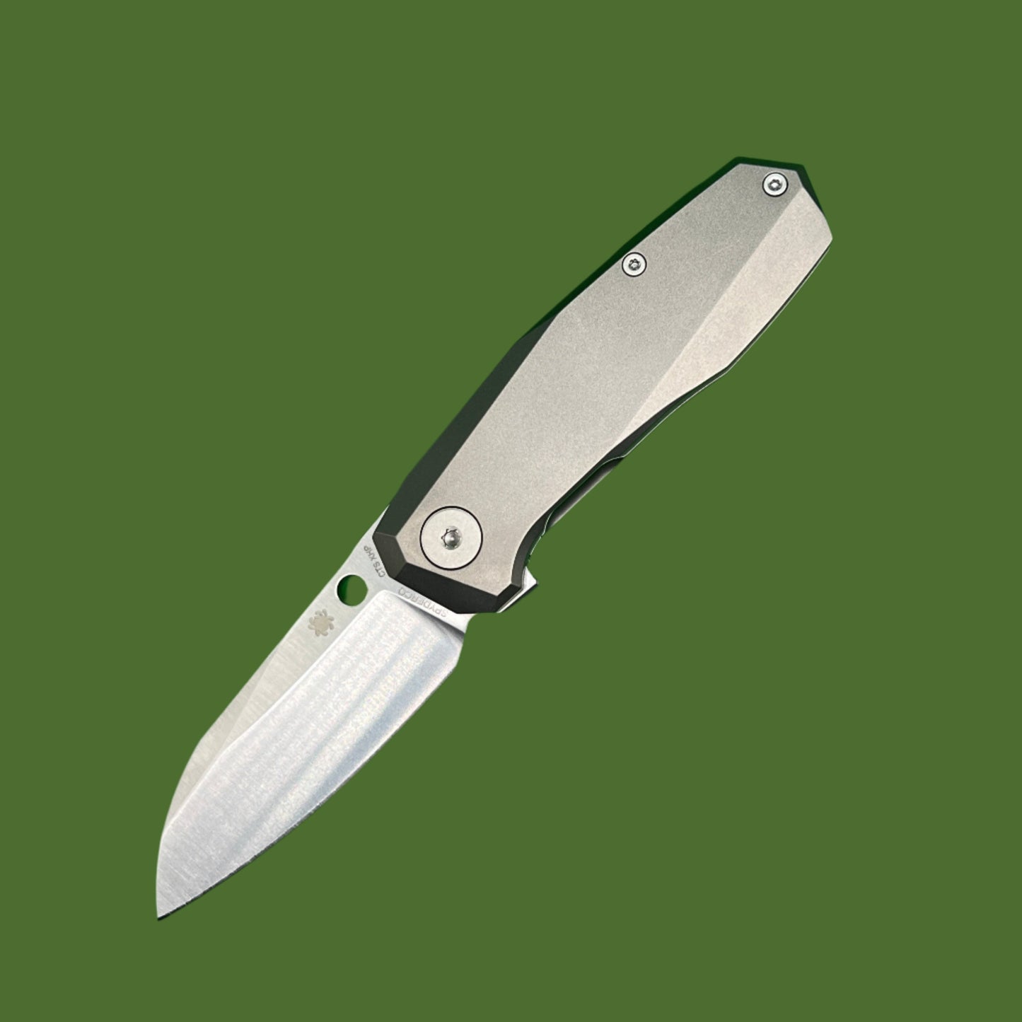 Spyderco Texhno 3 Titanium Frame Lock