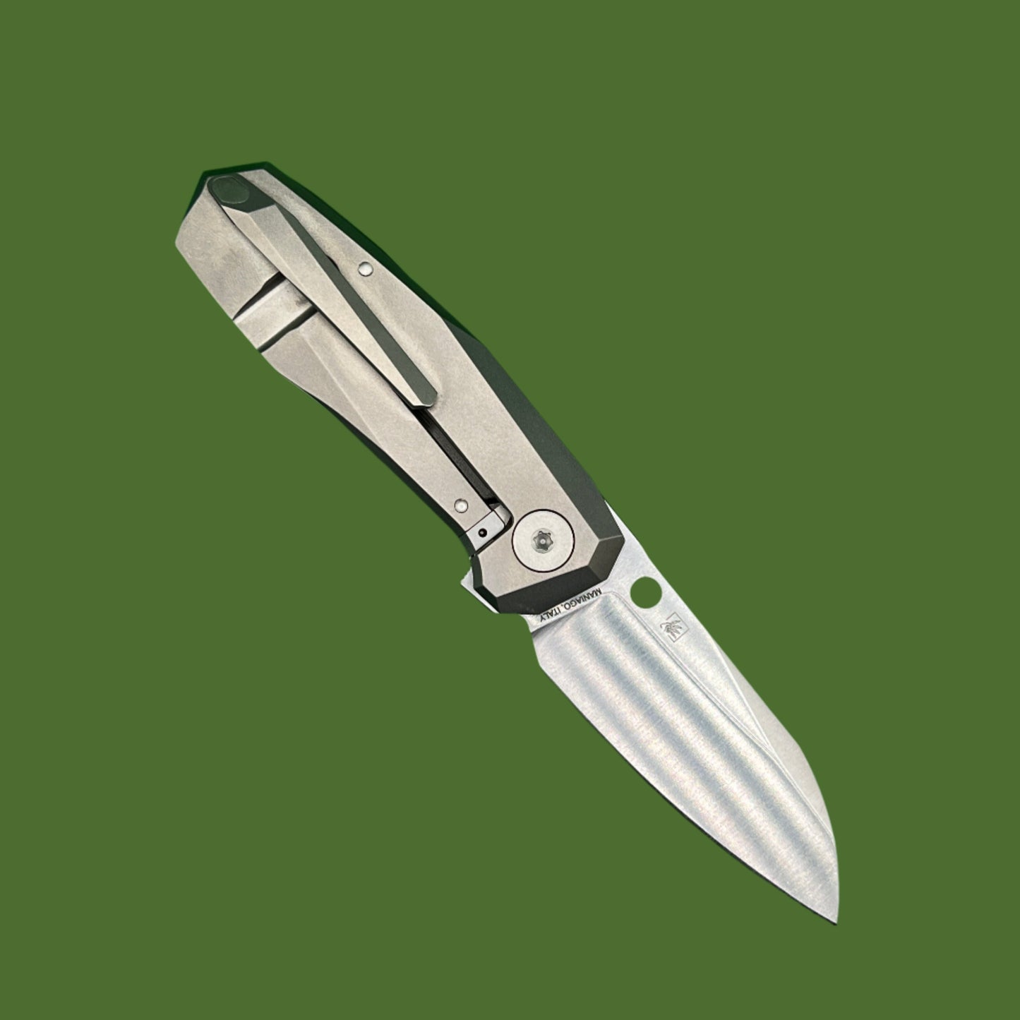 Spyderco Texhno 3 Titanium Frame Lock