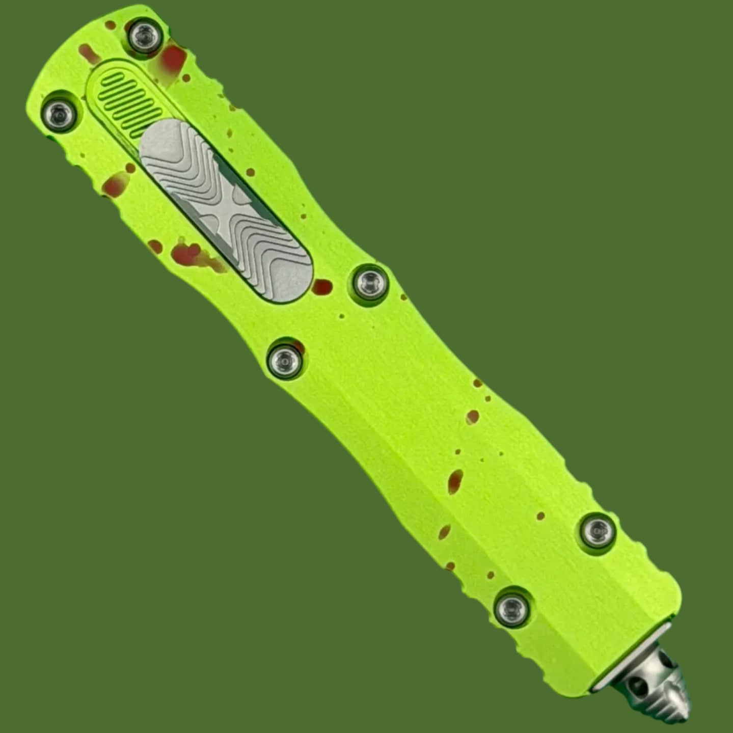 Microtech Dirac D/E ZOMBIE-TECH Stonewash Standard 225-10Z