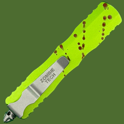 Microtech Dirac D/E ZOMBIE-TECH Stonewash Standard 225-10Z